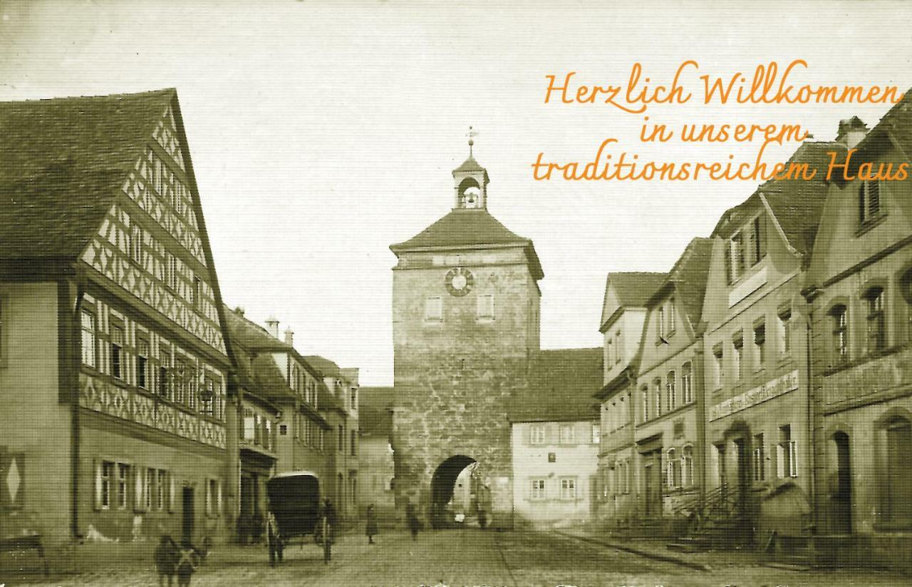 Hotel-Gasthof Krone-Lax Scheinfeld المظهر الخارجي الصورة